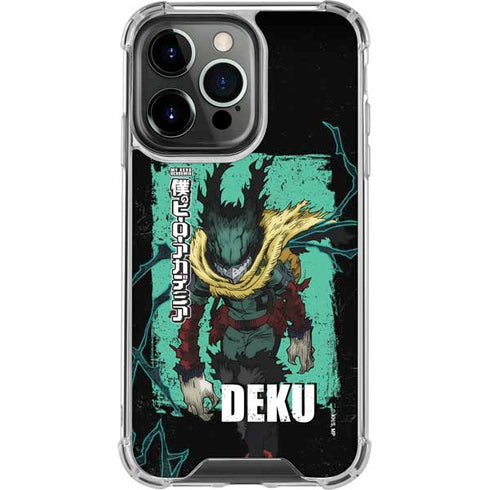 My Hero Academia Dark Deku Season 6 iPhone 15 Pro Max Clear Case